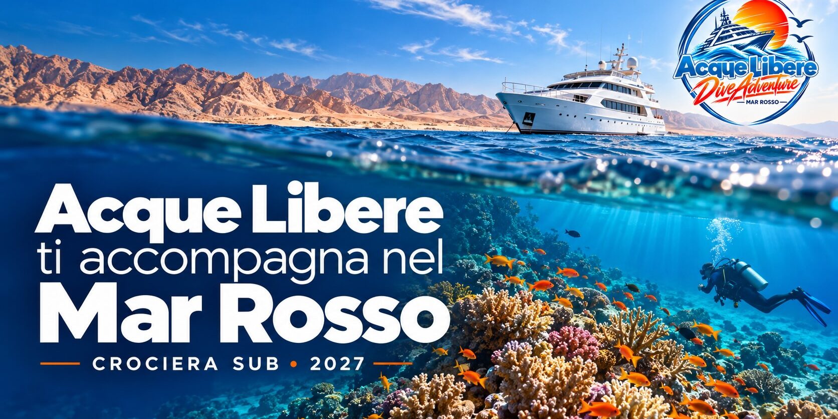Avventura subacquea nel Mar Rosso viaggio sub diving mar rosso 2027